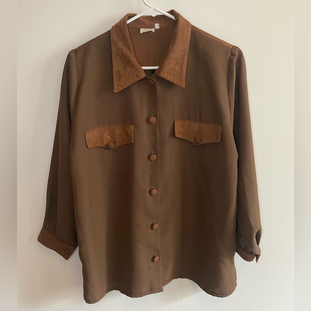 Vintage 90’s Brown shirt